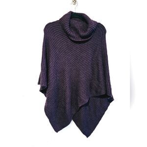 Deep plum Sweater poncho - send an offer